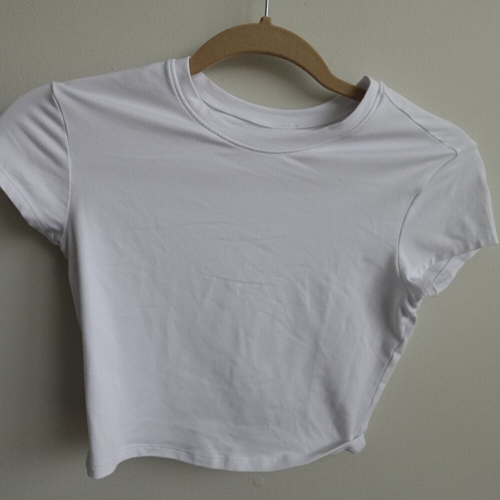 Alosoft Crop Finesse Short Sleeve